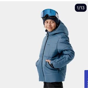 Wedze
Kids’ Warm and Waterproof Padded Ski Jacket, size 8 child